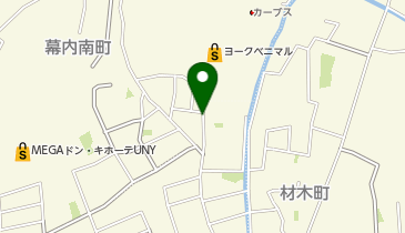 ココカラファイン 会津若松店の地図画像