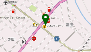 ココカラファイン 加茂番田店の地図画像