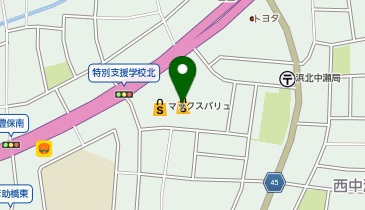 ココカラファイン 浜北中瀬店の地図画像