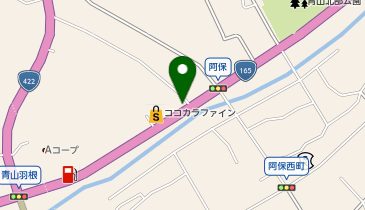 ココカラファイン 伊賀青山店の地図画像