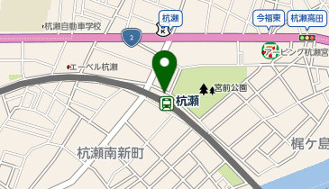 ココカラファイン 杭瀬店の地図画像