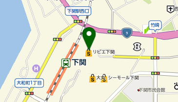 ココカラファイン リピエ下関店の地図画像