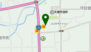 ココカラファイン 天理店の地図画像
