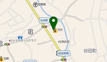 ココカラファイン 生駒店の地図画像