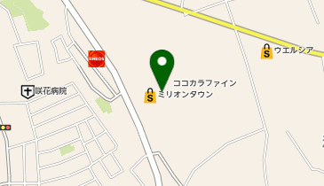 ココカラファイン 和泉万町店の地図画像