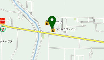 ココカラファイン 山中田店の地図画像