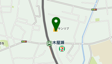 ココカラファイン サンリブ木屋瀬店の地図画像