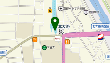 ココカラファイン コトチカ北大路店の地図画像