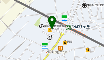 ココカラファイン ひばりが丘パルコ店の地図画像