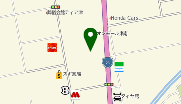 ココカラファイン イオンモール津南店の地図画像