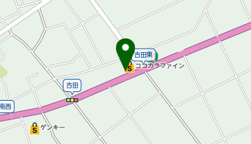 ココカラファイン 田原古田店の地図画像