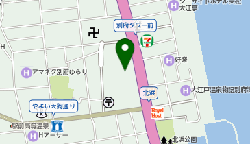 ココカラファイン トキハ別府店の地図画像