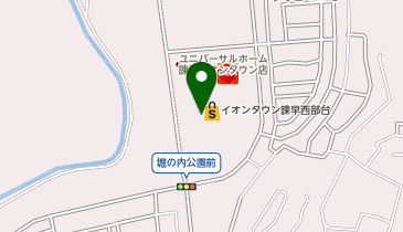 ココカラファイン イオンタウン諫早西部台店の地図画像