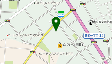 ココカラファイン ビバモール蕨錦町店の地図画像