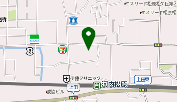 ココカラファイン 河内松原駅北店の地図画像