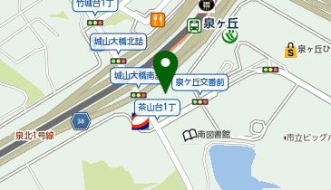 泉ケ丘フタツカ薬局の地図画像