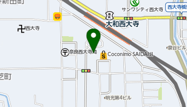 ココカラファイン 大和西大寺駅前店の地図画像