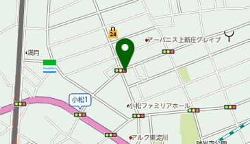ココカラファイン 東淀川小松店の地図画像
