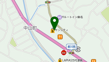 ココカラファイン 桑名サンシティ店の地図画像