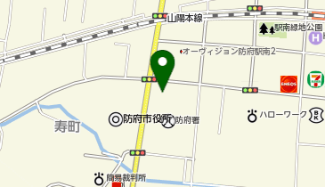 クスリ岩崎チェーン 防府駅南店の地図画像