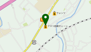 クスリ岩崎チェーン 山口北店の地図画像