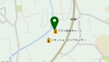クスリ岩崎チェーン イオン小野田店の地図画像