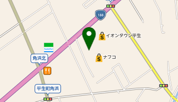 クスリ岩崎チェーン イオンタウン平生店の地図画像