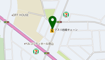 クスリ岩崎チェーン 徳山秋月店の地図画像