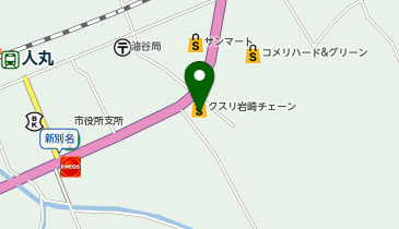 クスリ岩崎チェーン 人丸店の地図画像