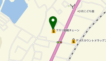 クスリ岩崎チェーン 小月店の地図画像