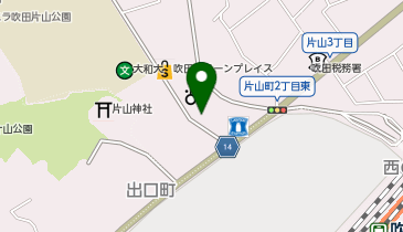 ココカラファイン 吹田グリーンプレイス店の地図画像