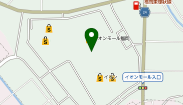 ココカラファイン イオンモール福岡店の地図画像