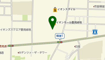 ココカラファイン イオンモール鶴見緑地店の地図画像