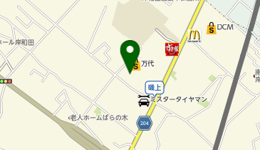 ココカラファイン 岸和田磯上店の地図画像