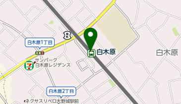 ココカラファイン 白木原駅店の地図画像