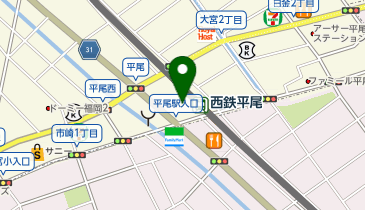 ココカラファイン 平尾駅店の地図画像
