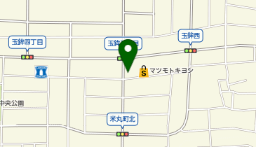 ドラッグストア マツモトキヨシ 玉鉾店の地図画像