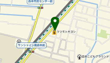ドラッグストア マツモトキヨシ 森本店の地図画像