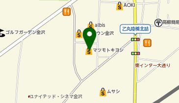 ドラッグストア マツモトキヨシ高柳店の地図画像