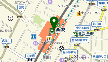 マツモトキヨシ 金沢駅西口店の地図画像