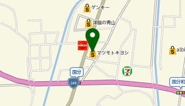 ドラッグストア マツモトキヨシ 七尾西店の地図画像