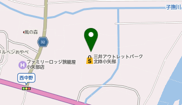 マツモトキヨシ OUTLET 三井アウトレットパーク北陸小矢部店の地図画像
