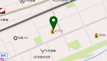マツモトキヨシピアゴ小矢部店の地図画像
