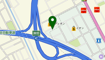 ドラッグストア マツモトキヨシ 諏訪ステーションパーク店の地図画像