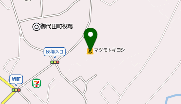 ドラッグストア マツモトキヨシ 御代田店の地図画像