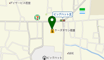 マツモトキヨシ ケーズタウン若里店の地図画像