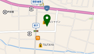 マツモトキヨシベルシャイン伊那店の地図画像