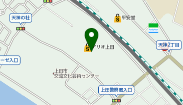 マツモトキヨシアリオ上田店の地図画像