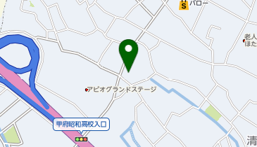 ドラッグストア マツモトキヨシ甲府昭和店の地図画像