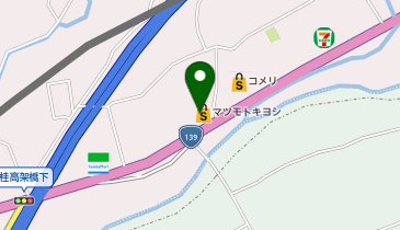 ドラッグストア マツモトキヨシ 西桂店の地図画像